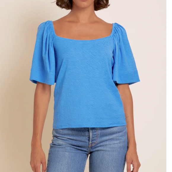 NATION LTD Jayden Flutter Sleeve Tee - Picture 2 of 8